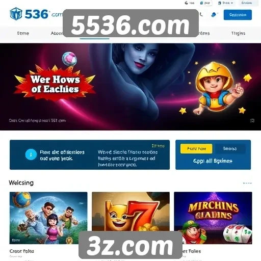 Análise das características do site 5536.com