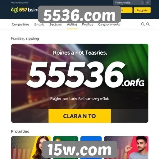 Promoções e bônus atrativos em 5536.com