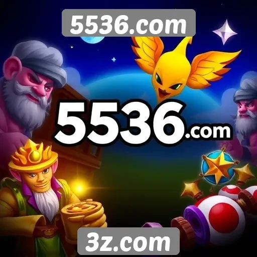 Variedade de jogos disponíveis em 5536.com